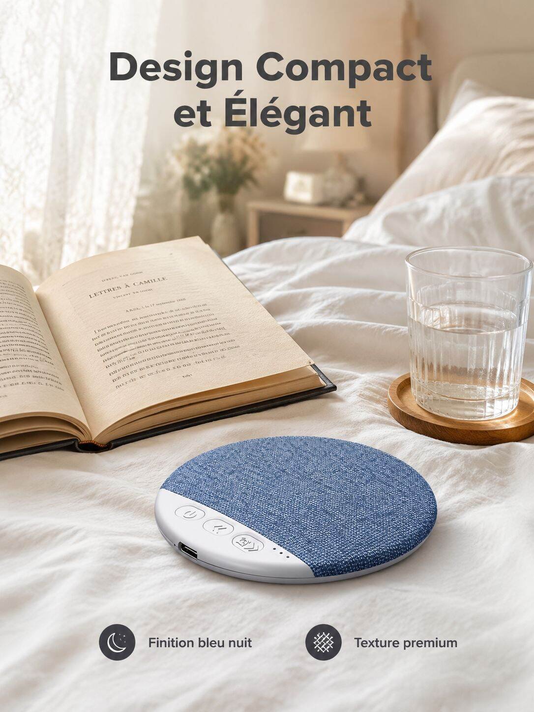Haut-parleur de sommeil à conduction osseuse pour oreiller