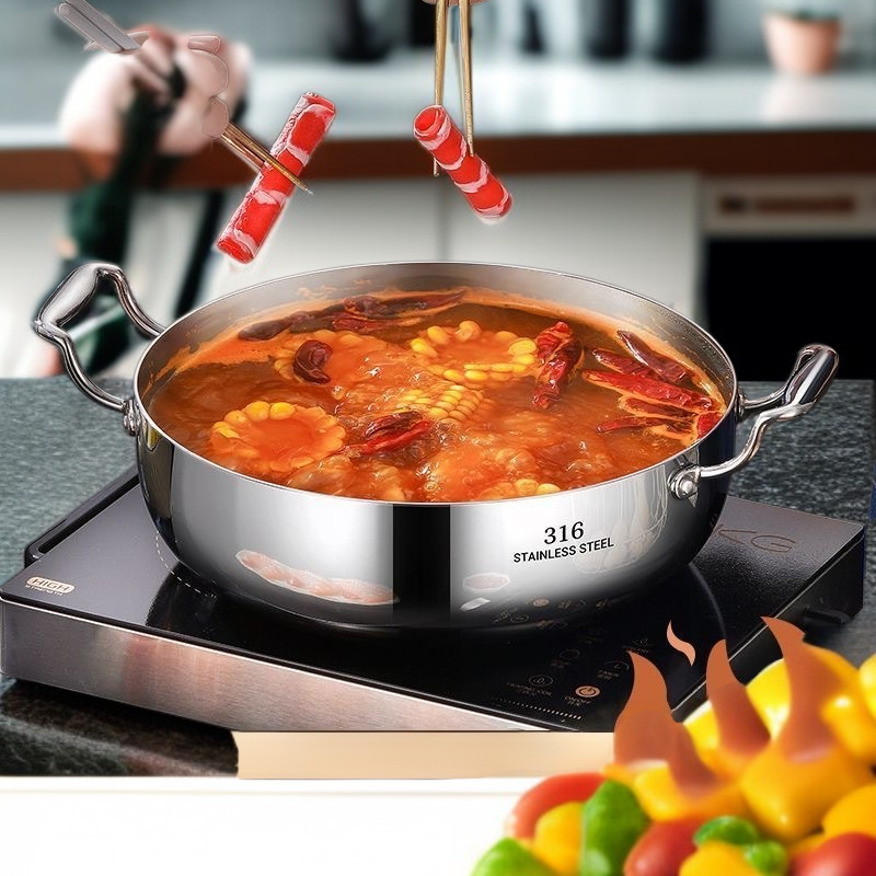 Household Induction Cooker Special Double Ear Soup Pot
