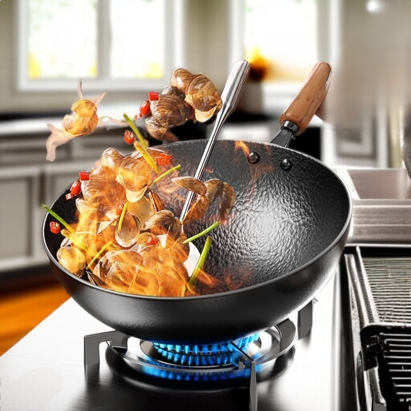 Haushaltsgusseisen-Antihaftpfanne