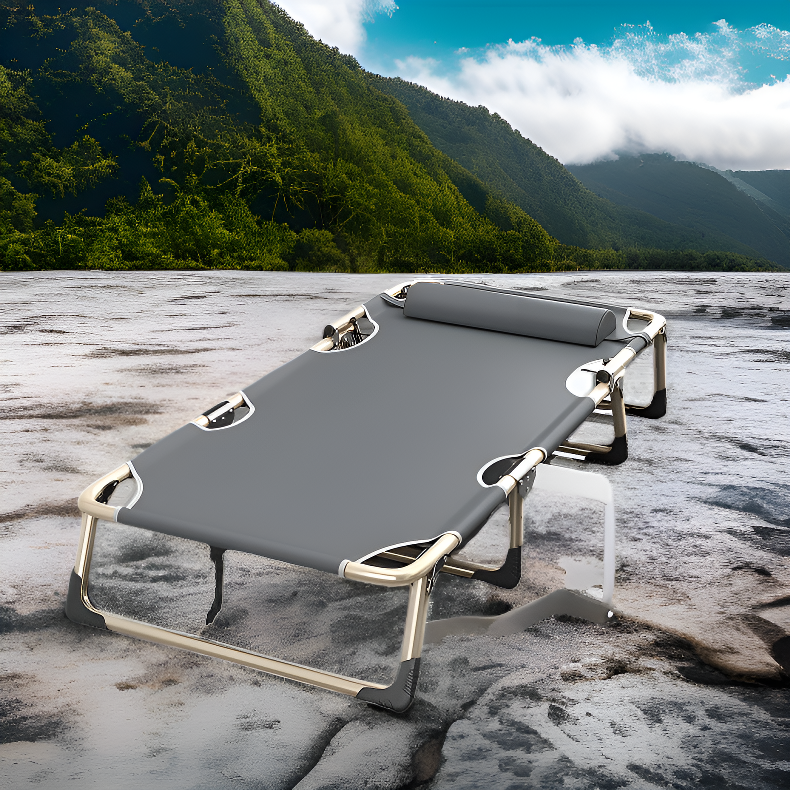 Cama de campamento plegable multifuncional para exteriores