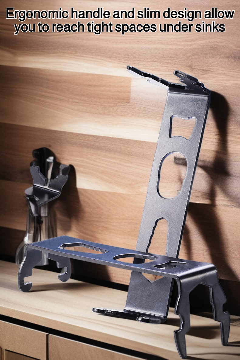 Multi-purpose 16-in-1 carbon steel sink wrench for plumbing