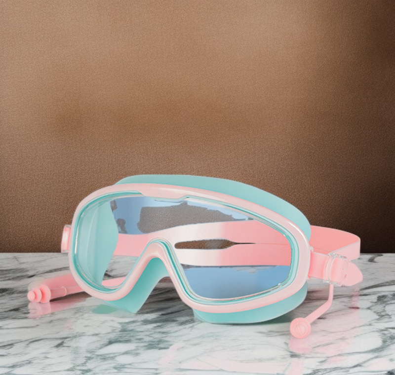 스타일리시한 HD 컬러 수영 고글 패키지 이미지