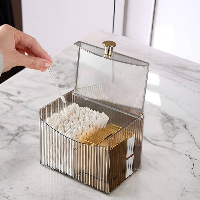 صندوق تخزين فاخر لمستحضرات التجميل