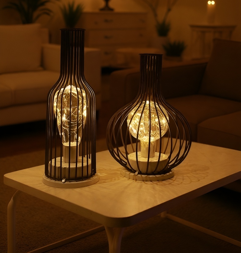 Energiatakarékos LED lámpa borosüvegbe