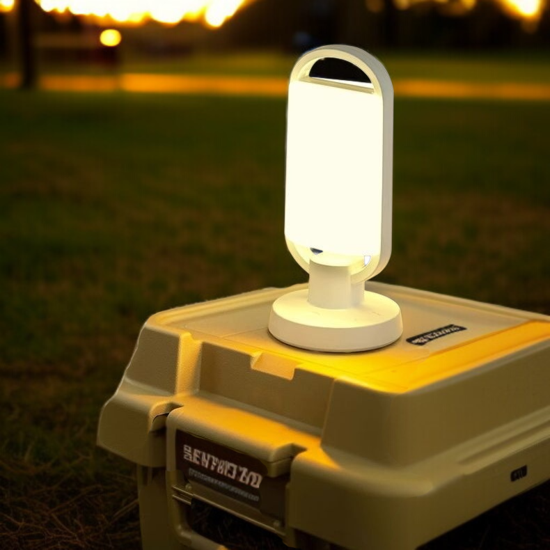 屋外の庭の防水太陽街灯の携帯用照明キャンプ テント ライト庭の夜市場の照明周囲ライト