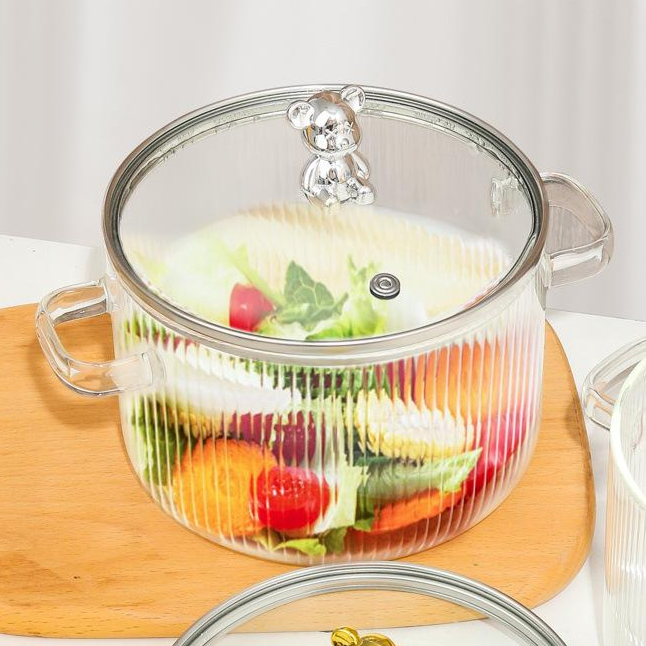 奶鍋小家用高硼硅玻璃湯鍋