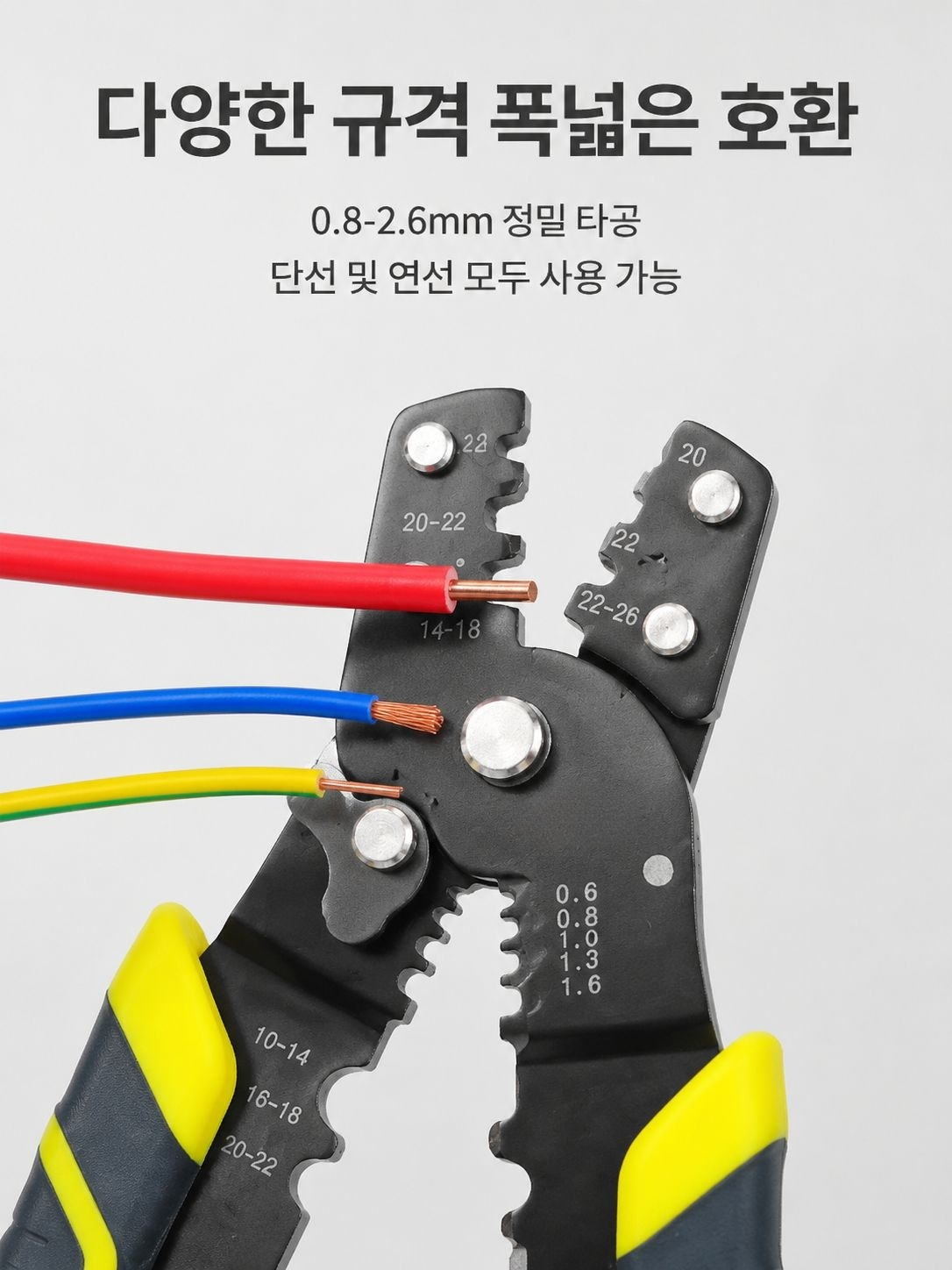 인체공학적 손잡이 디자인이 돋보이는 플라이어