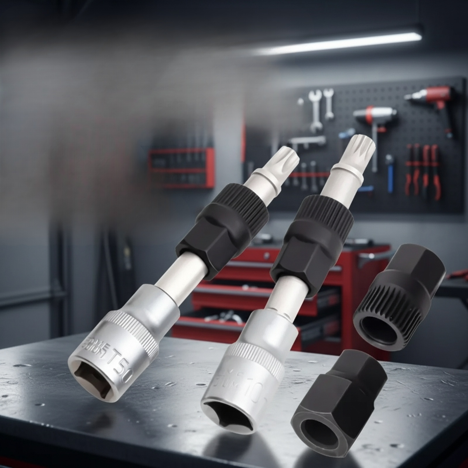 Outil de réparation et de démontage pour poulie d'alternateur à sens unique 33 dents