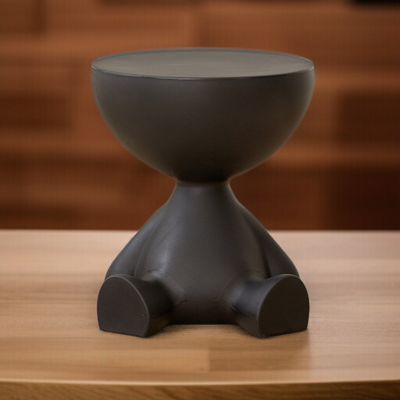 Kreativer Beistelltisch für kleine Wohnungen, mobiler Sofatisch mit Regal für das Schlafzimmer