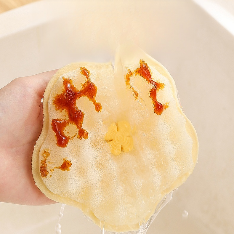 แปรงล้างจานอเนกประสงค์กำจัดคราบน้ำมัน