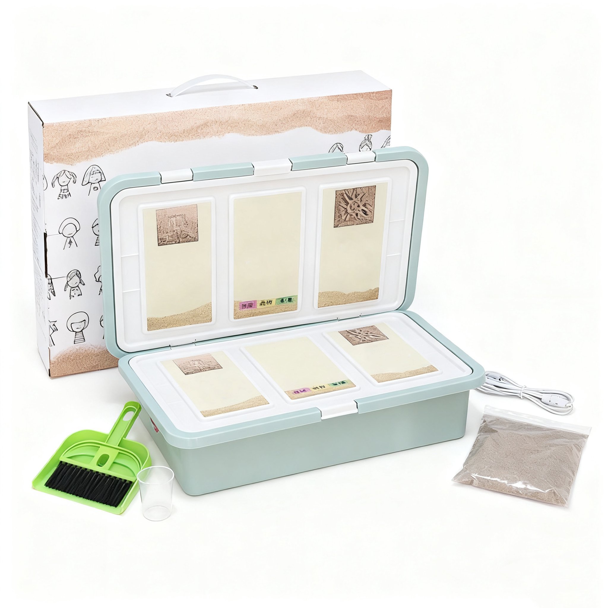 Sada pro tvorbu pískových obrázků