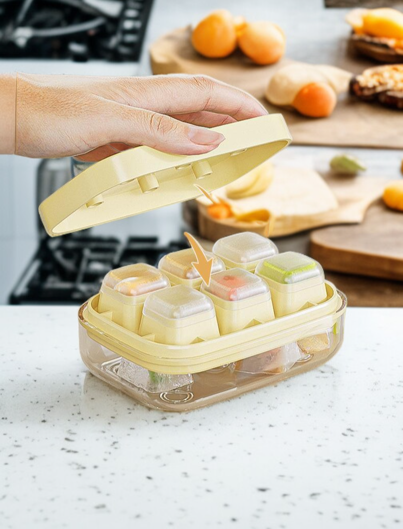 프레스 방식 얼음 제조