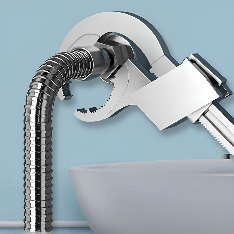 가정용 욕실 싱크대의 큰 개구부에 맞는 조절 렌치