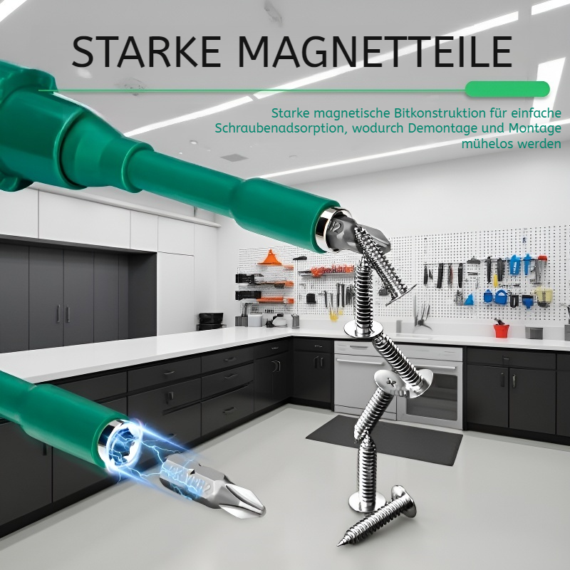 Kompaktes Reparaturset für Heimwerker