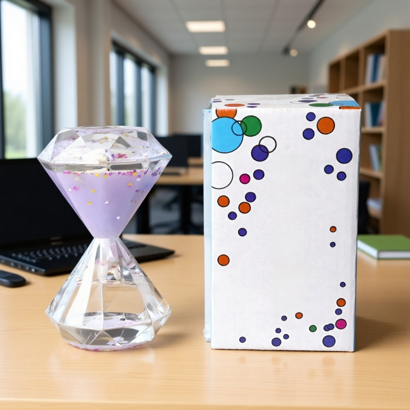 クリエイティブリキッド砂時計