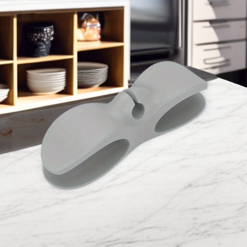  ที่เก็บสายไฟสำหรับเครื่องใช้ในครัว 2 ชิ้น, ที่พันสายไฟพร้อมกาว, ที่จัดเก็บสายไฟ