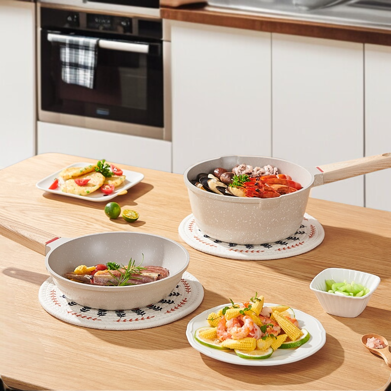 メディカルストーンミルクポットセット全体画像