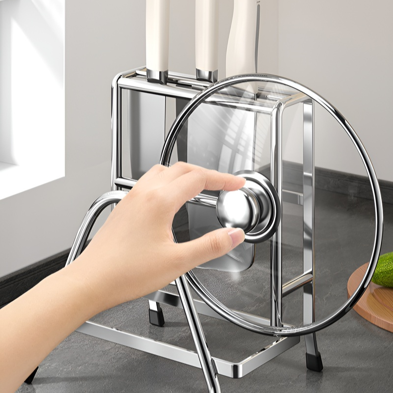 스테인리스 다용도 주방 수납 선반