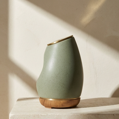 携帯しやすいコンパクトなアロマディフューザー