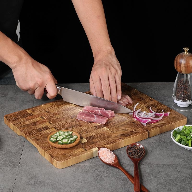 Solid Wood Cutting Board for Home Use