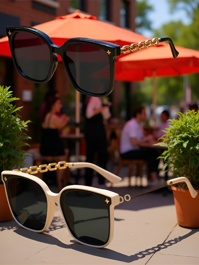 Gafas de sol a la moda con protección UV