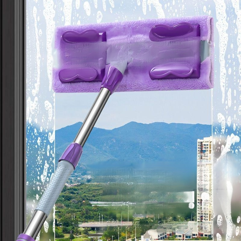 가정용 불량 플랫 밀대 10년 내구 건습 겸용 천 슬래브 밀대 깨끗한 나무 바닥 밀대