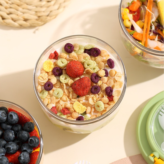 Taza de ensalada de frutas