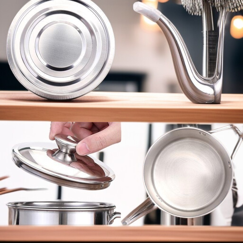 Household kitchen 304 stainless steel oil pot leak-proof large capacity oil storage tank