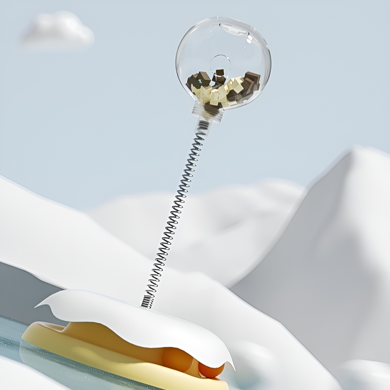 고양이 오뚜기 낚싯대 장난감 지능 회전판 간식볼 혼자 노는 용품