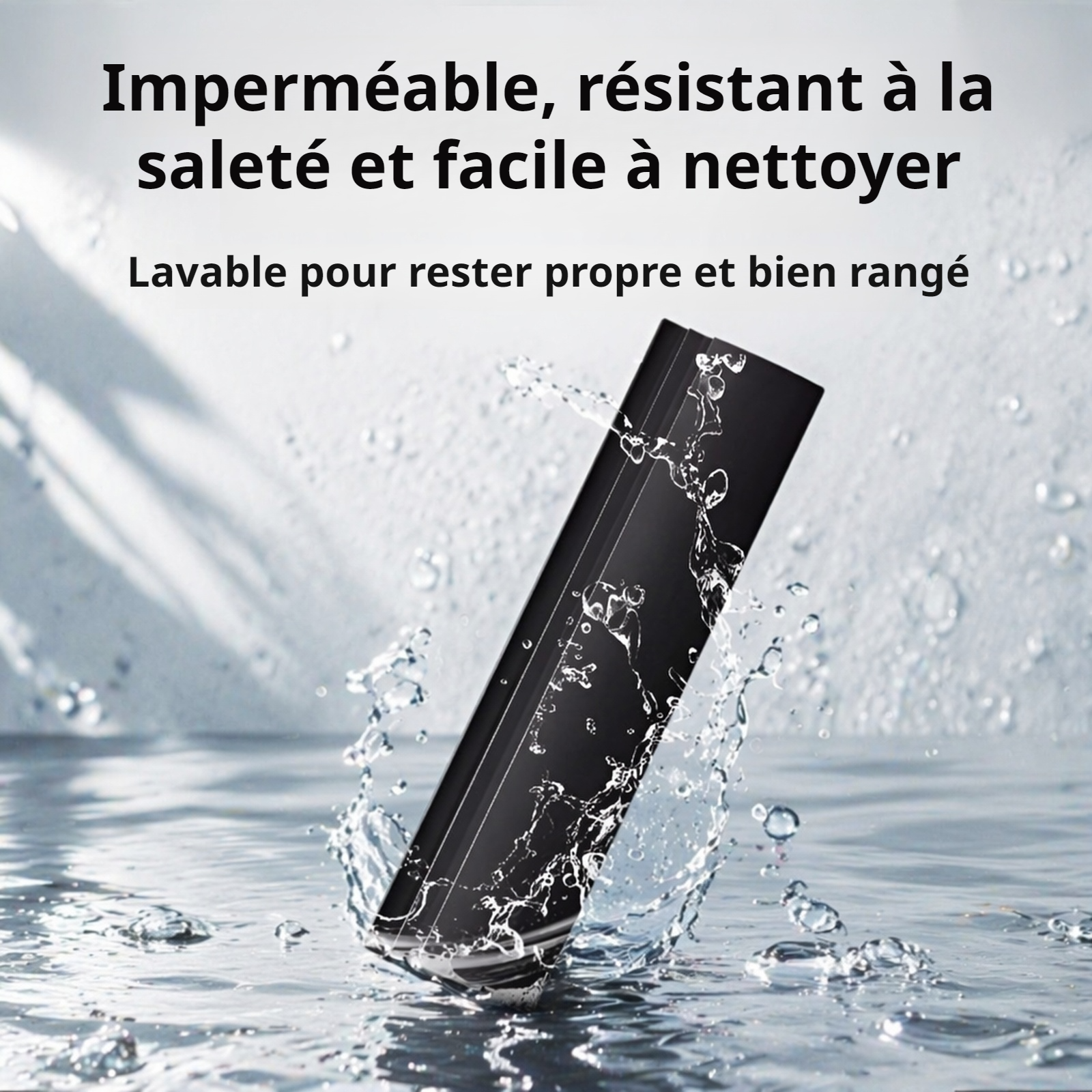 Ensemble repose-poignet clavier et tapis de souris en EPP pour bureau et maison