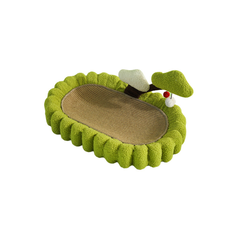 Luxuriöser Katzenkratzbaum mit Katzenbett