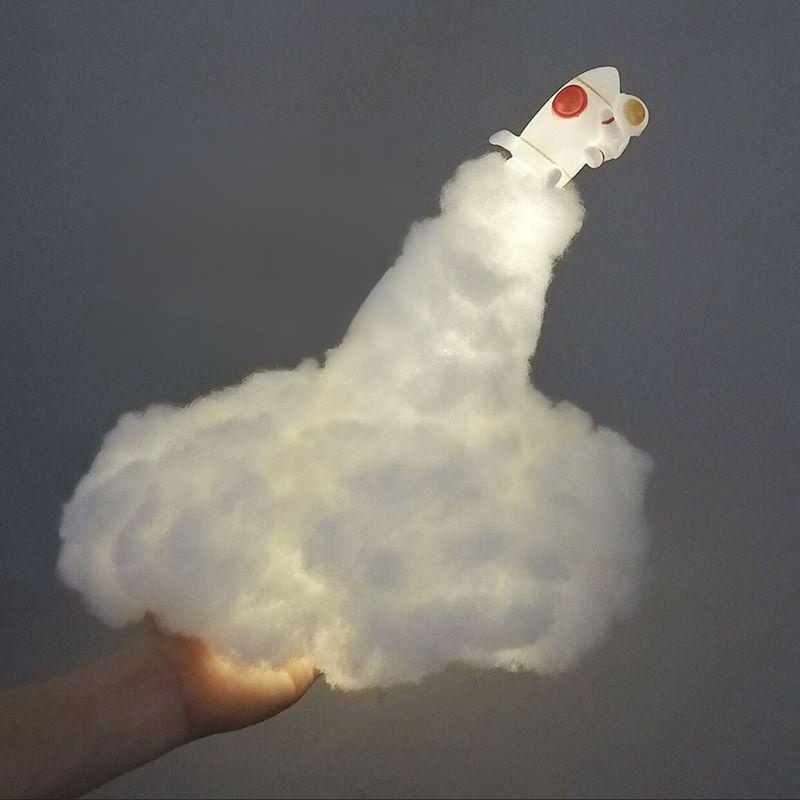 創意火箭少女小夜燈