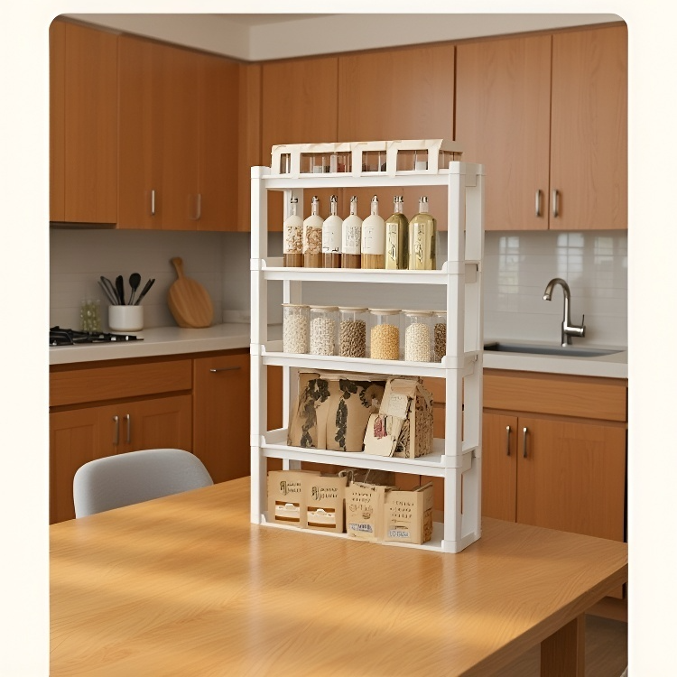  Multifunkční koupelnový vozík organizér