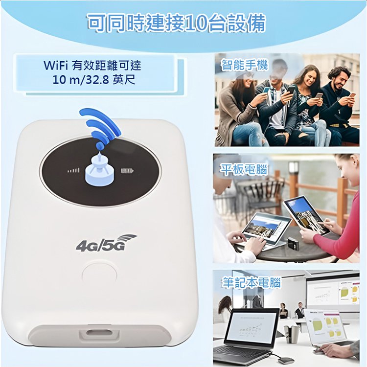 【口袋裡的免費網路】5G 路由器