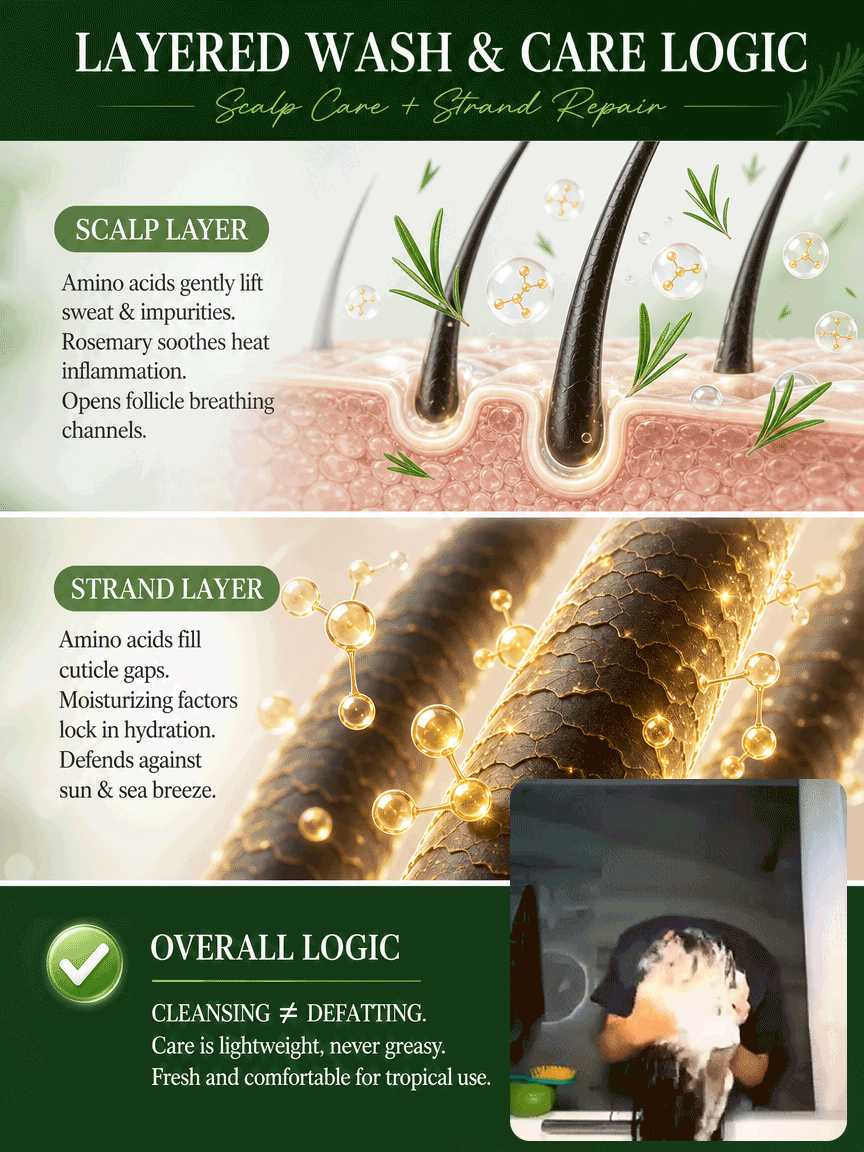 Rosemary Amino Acid Shampoo