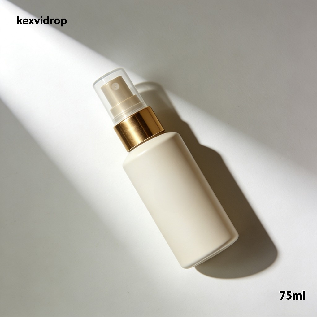 蚊よけスプレーを手に持つ女性