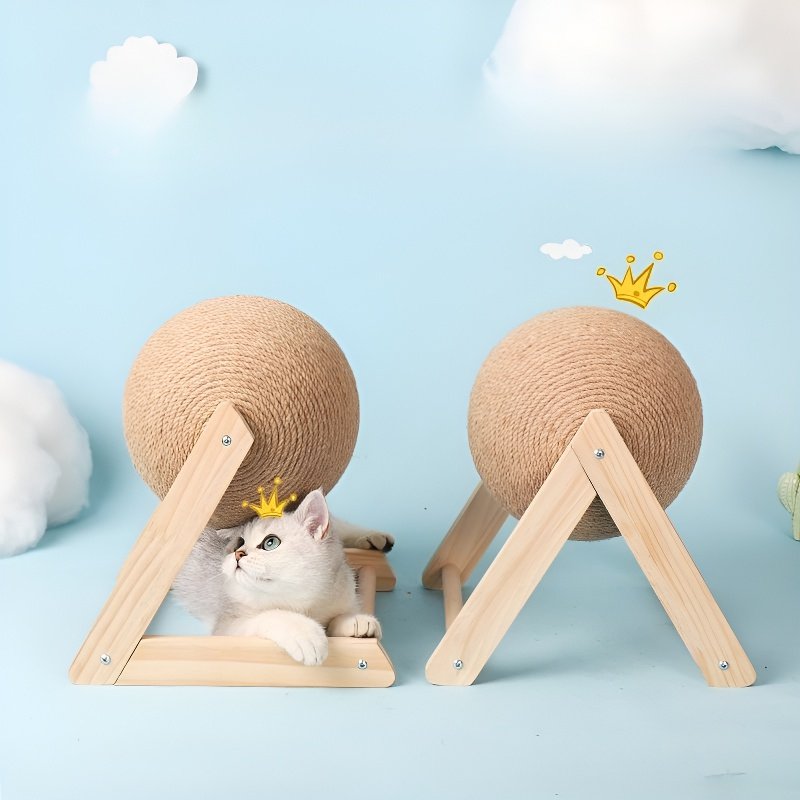 Griffoir vertical anti-chute pour chat