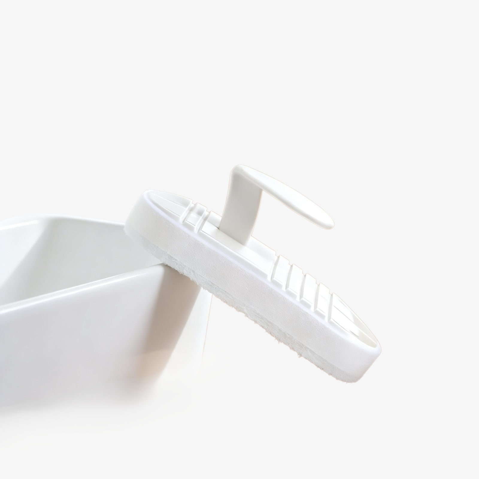 Cepillo de limpieza flexible para encimeras de azulejos