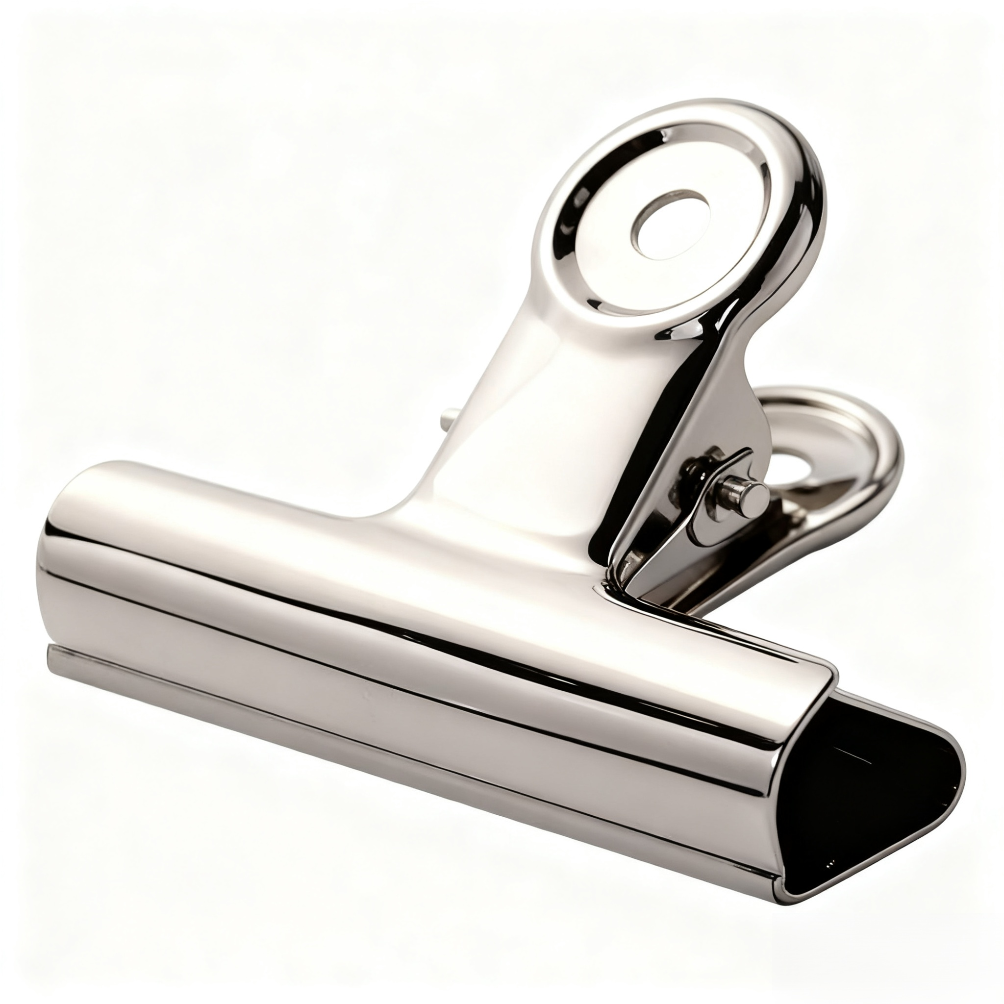 Detalle del cierre resistente de la carpeta de papelería