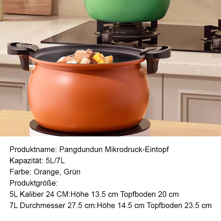 Niedlicher Dicker Mikrodruckkochtopf