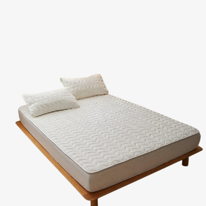 면 전체 매트리스 쿠션 가정용 침실 싱글 항균 요 미끄럼 방지 매트리스 순면 얇은 매트 접이식