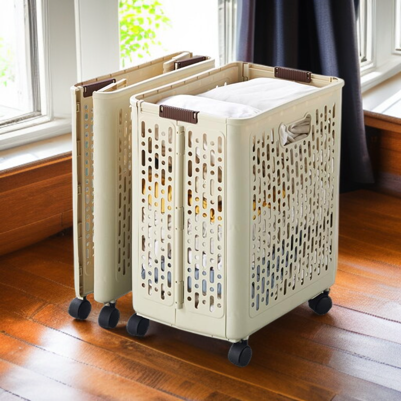 Cesta de ropa sucia doméstica de gran capacidad