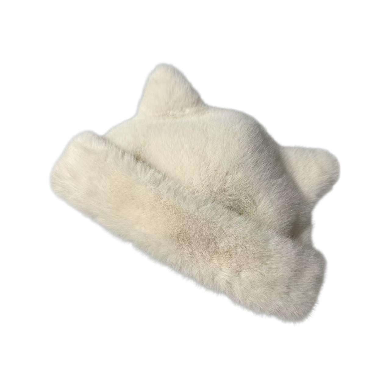 หมวกกันหนาวหนานุ่มสำหรับป้องกันหูแมว