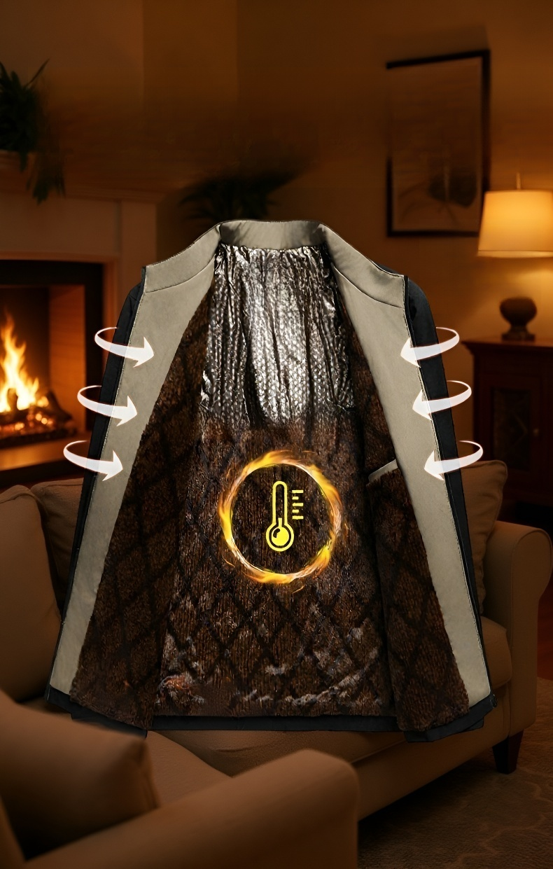 快適な厚いフリース素材のアップ写真