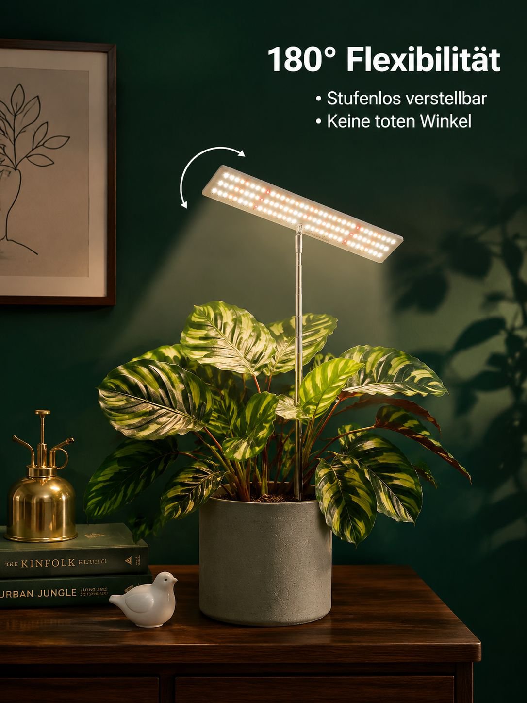 Langlebige und effiziente LED Pflanzenleuchte