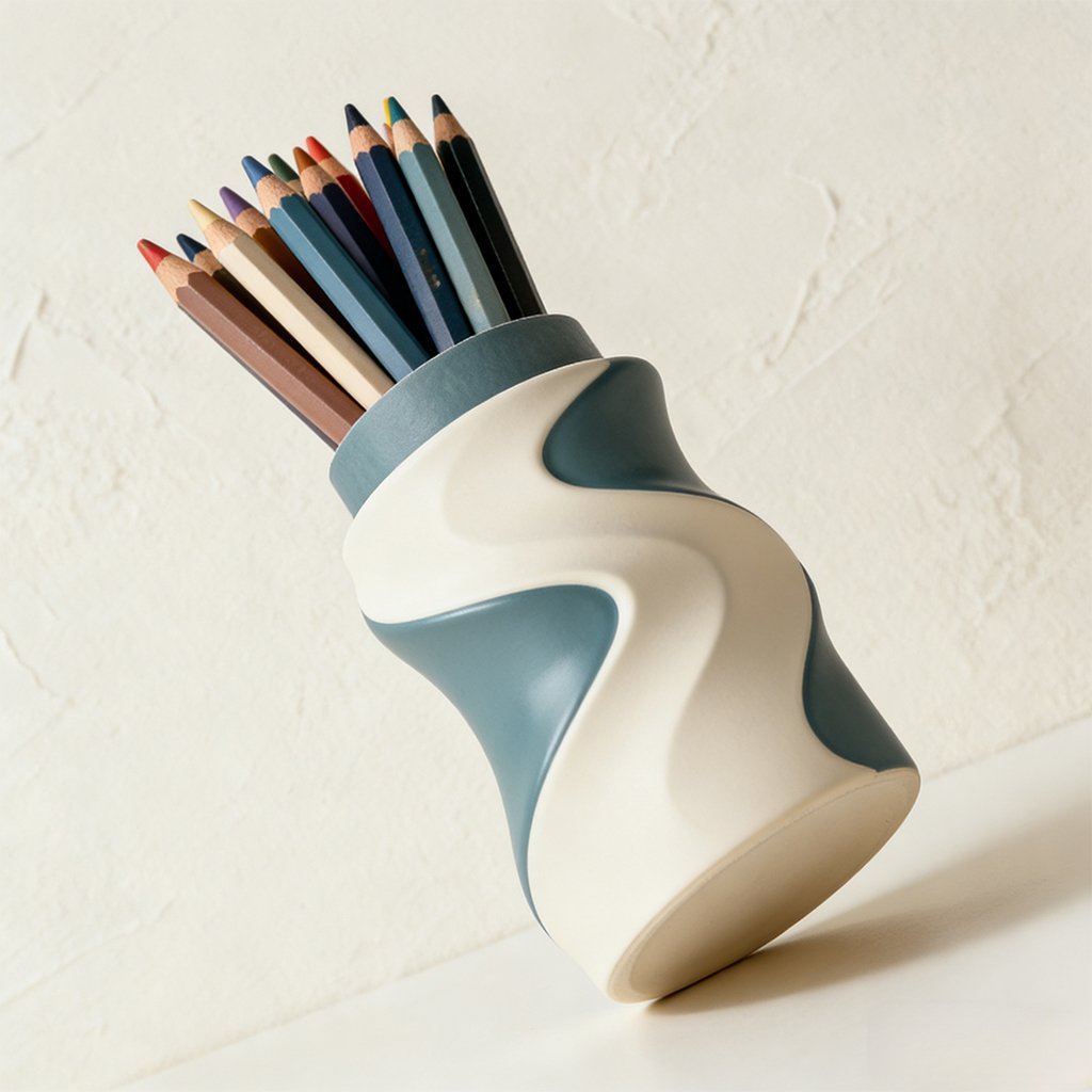 Set de lápices de colores para niños en caja