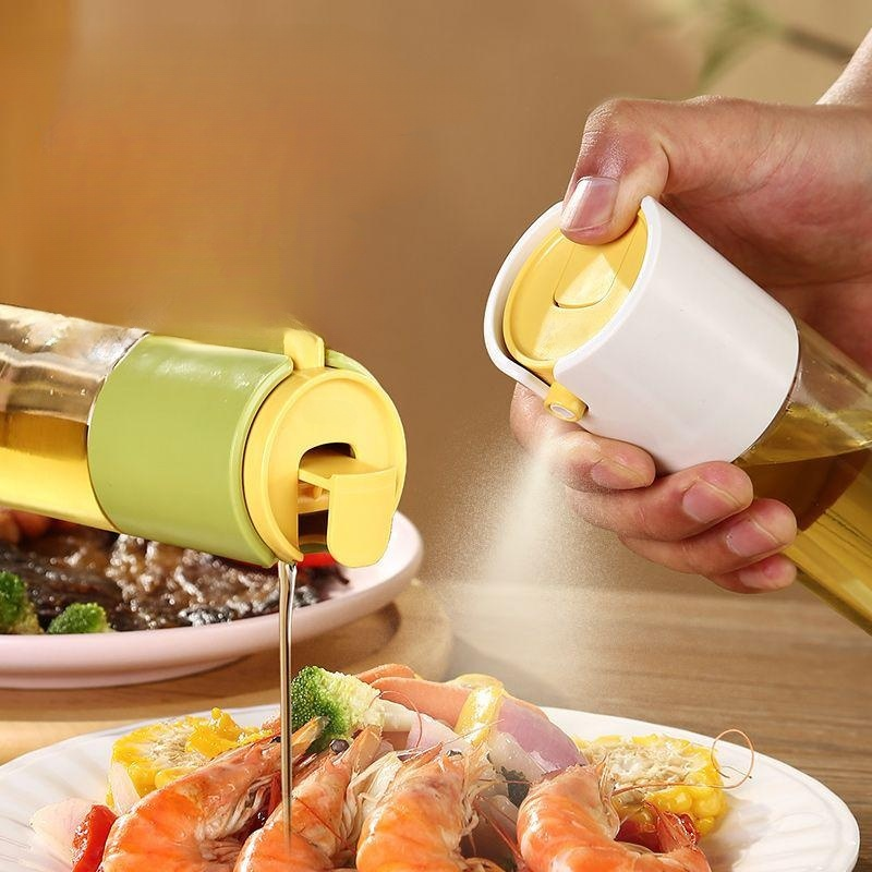 廚房必備噴油壺收納清潔工具