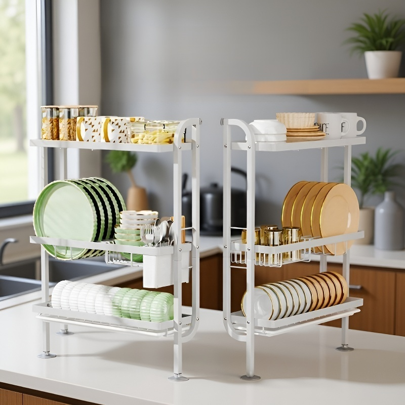 Wieszak na naczynia kuchenne bez wiercenia