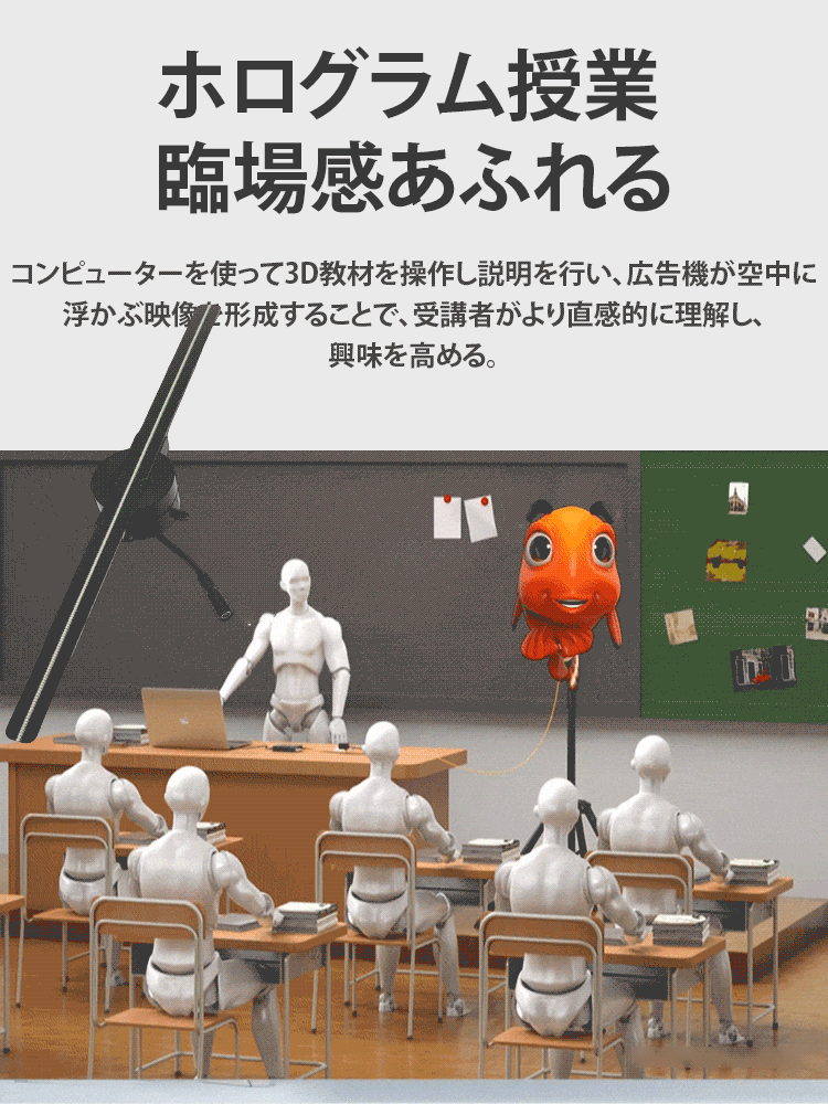 3Dホログラムプロジェクター