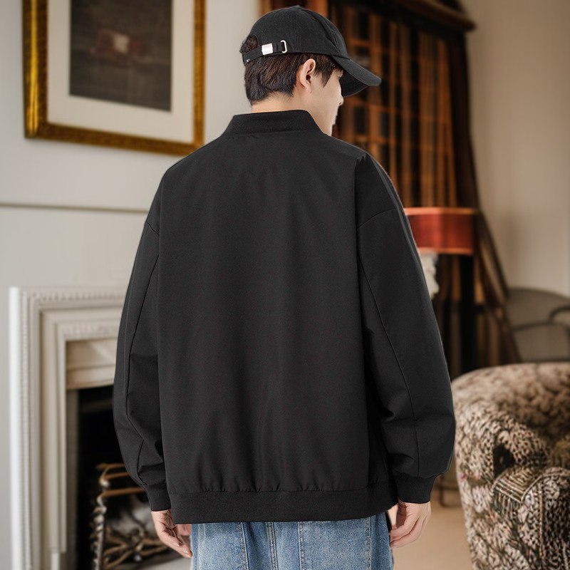 얇은 남성 코트 학생 봄 캐주얼 점퍼 삼방 얇은 야구복 상의